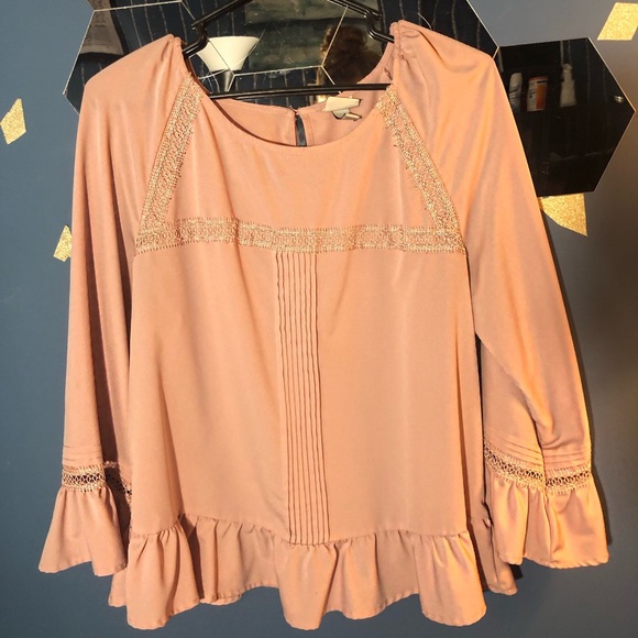 a new day Tops - A New Day Pink Blouse